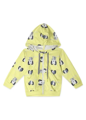 Tigor T Tigre - Jaqueta Moletom Bebê Masculina Verde - TIGOR T TIGRE