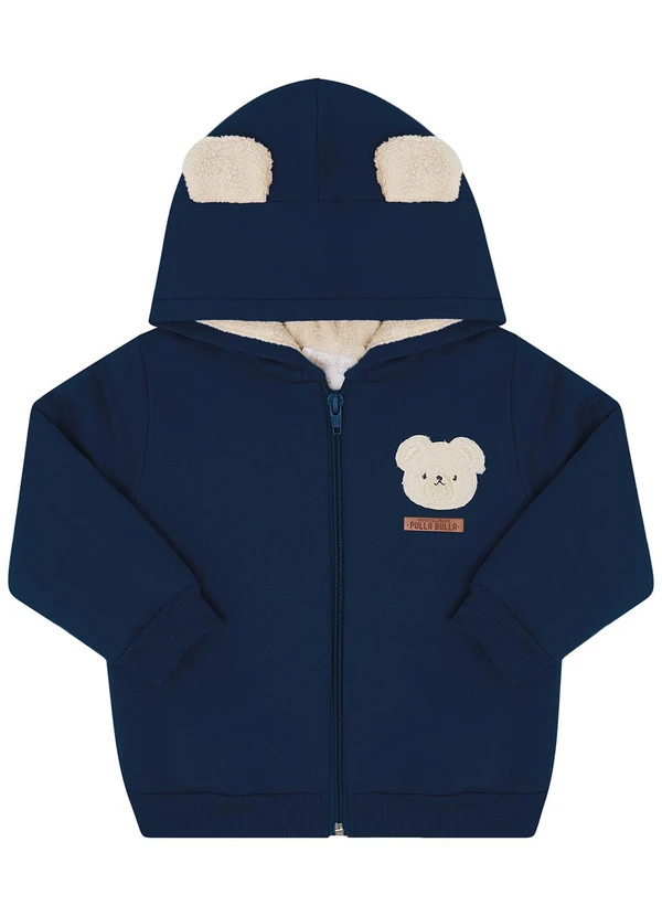 Pulla Bulla - Jaqueta Moletom e Carneirinho Azul 3
