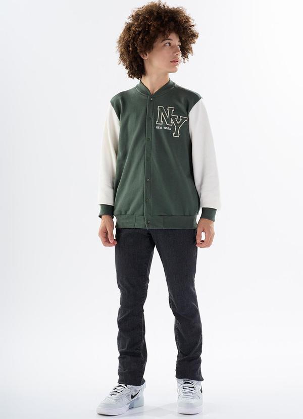 Pulla Bulla - Jaqueta Moletom Verde 2