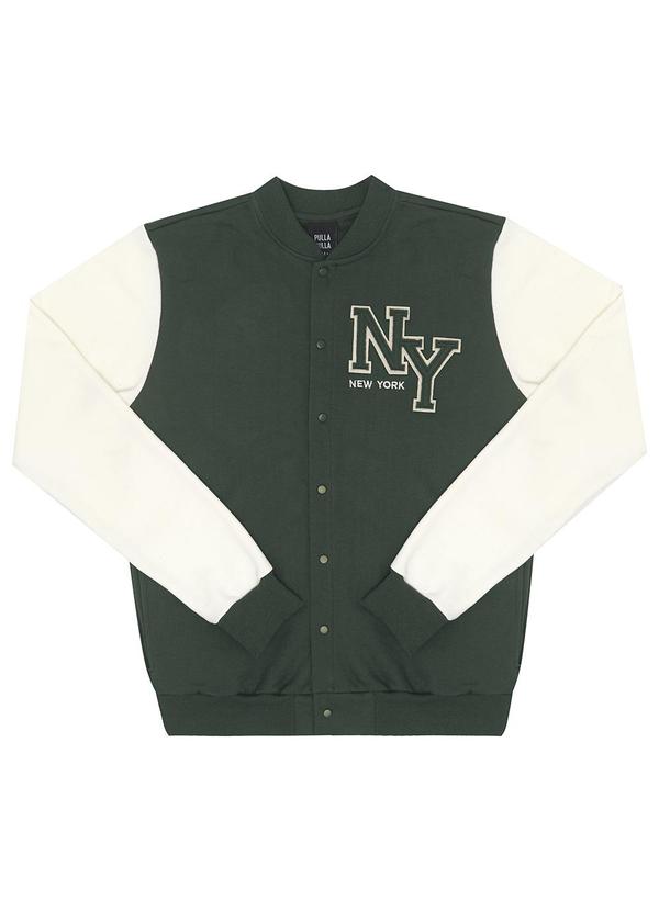 Pulla Bulla - Jaqueta Moletom Verde 3