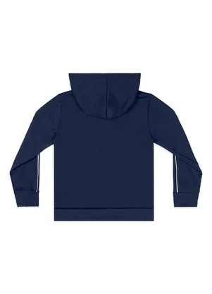 Quimby - Jaqueta para Menino com Capuz e Zíper Azul - QUIMBY