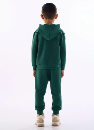 Quimby - Jaqueta para Menino com Capuz Verde - QUIMBY