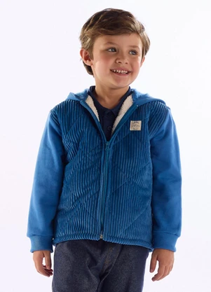 Quimby - Jaqueta para Menino com Forro Azul - QUIMBY