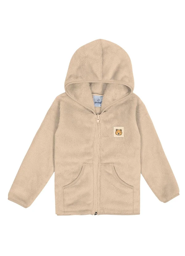 Abrange - Jaqueta Pelo Baby Bege