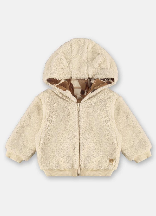 Up Baby - Jaqueta Pelo Sintético Bebê Menino Bege 3