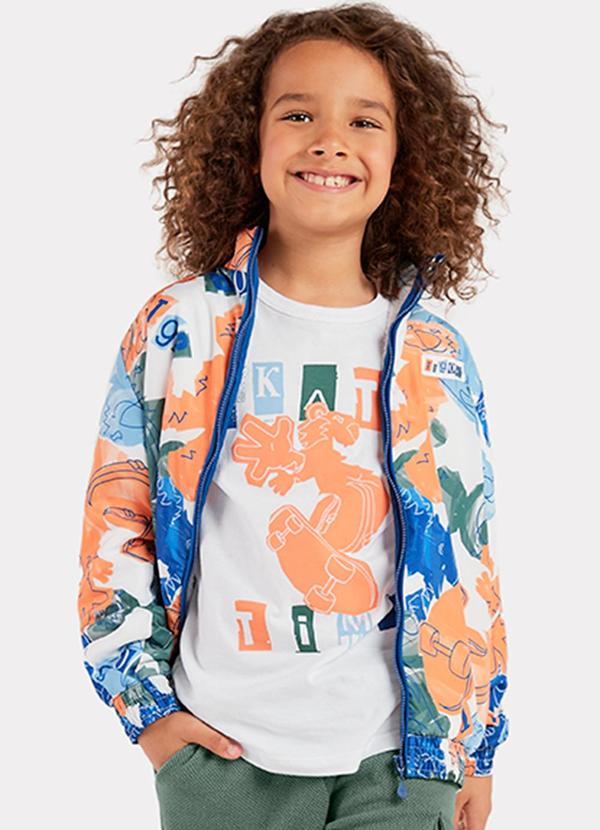 Tigor T Tigre Jaqueta Peluciada Manga Longa Masculina Infantil