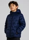 Rovitex - Jaqueta Puffer Infantil Menino com Capuz Azul - variação: Azul