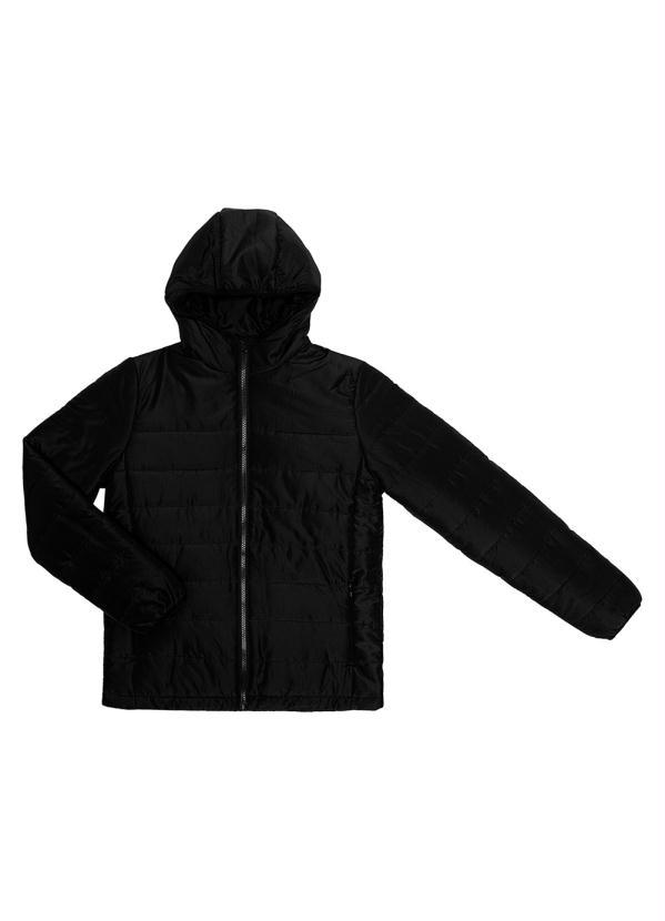 Rovitex Teen - Jaqueta Puffer Menino Preto 3