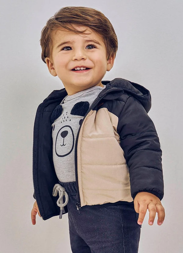 Abrange - Jaqueta Puffer Preto