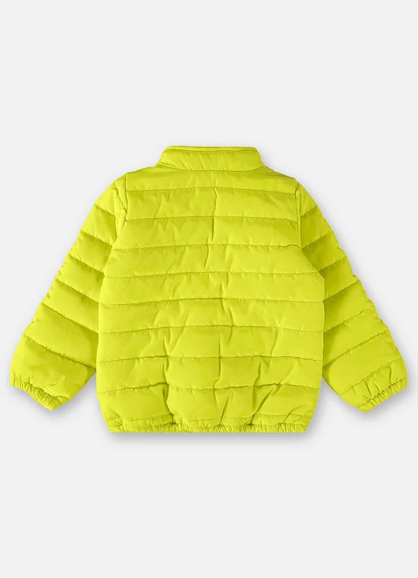 Up Baby - Jaqueta Puffer Unissex Infantil Amarelo 4