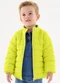 Up Baby - Jaqueta Puffer Unissex Infantil Rosa - variação: Amarelo