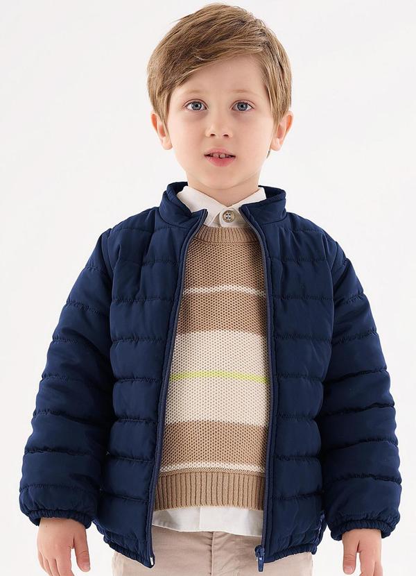 Up Baby - Jaqueta Puffer Unissex Infantil Azul 1
