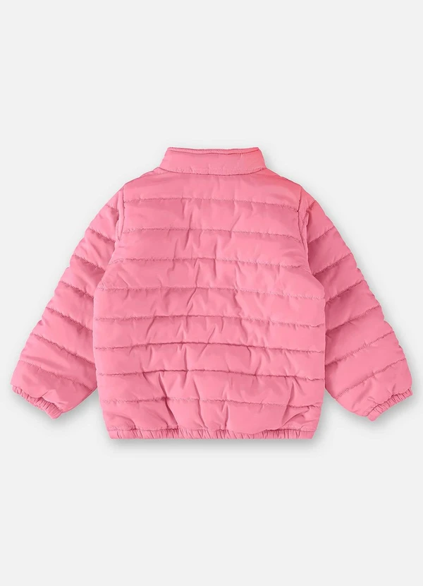 Up Baby - Jaqueta Puffer Unissex Infantil Rosa 4