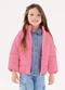 Up Baby - Jaqueta Puffer Unissex Infantil Rosa - variação: Rosa