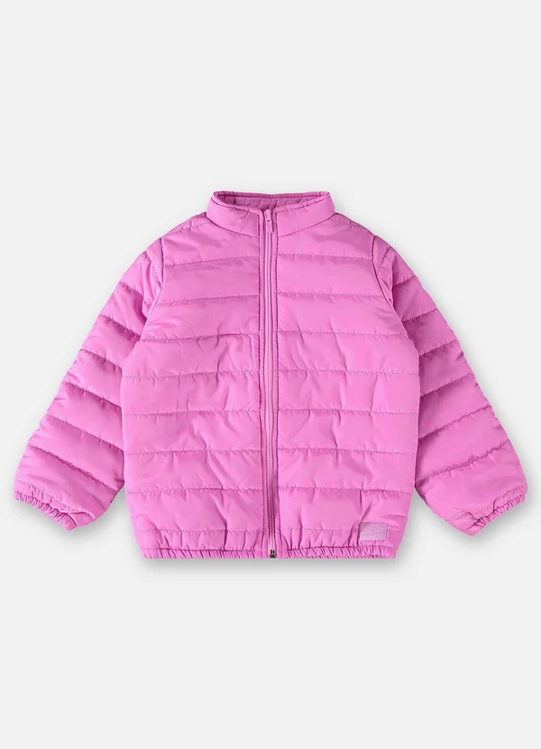 Up Baby - Jaqueta Puffer Unissex Infantil Roxo 3