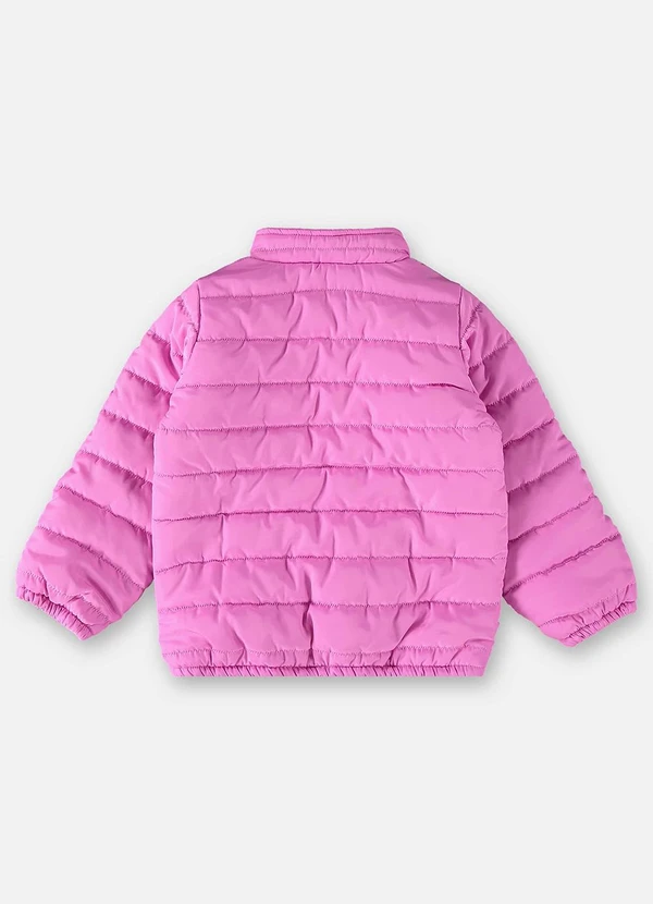 Up Baby - Jaqueta Puffer Unissex Infantil Roxo 4
