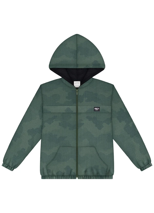 Alakazoo - Jaqueta Tecido Politel Comfy Verde