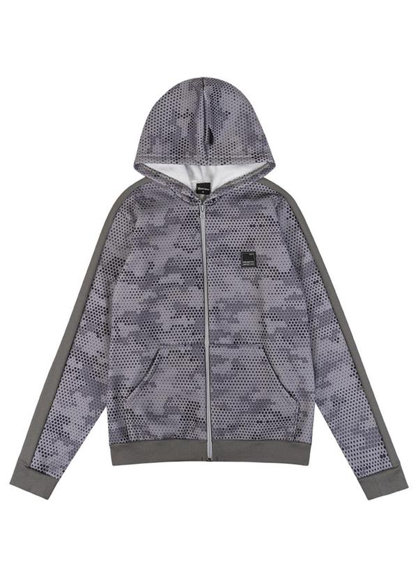 Extreme - Jaqueta Teen Menino em Moletom Cinza 1