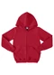 Marlan - Jaqueta Unissex em Moletom Felpado Vermelho - variação: Vermelho