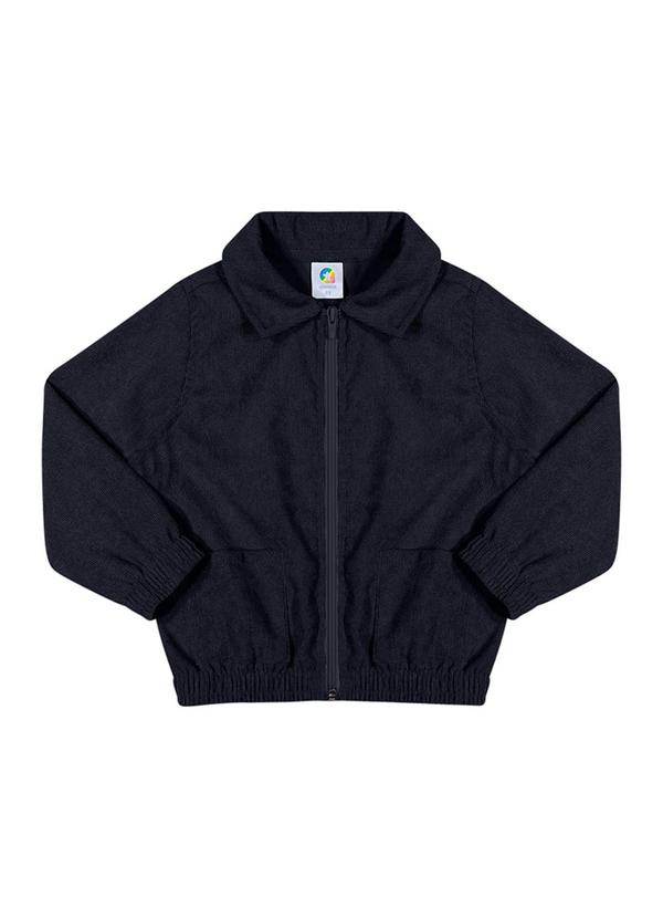 Alenice - Jaqueta Zíper Menino Azul 1