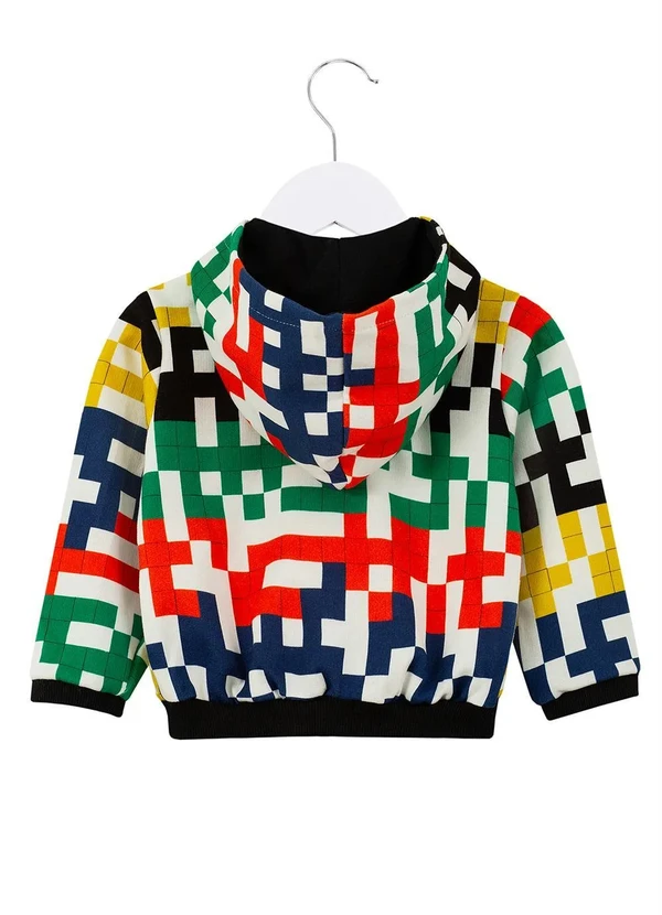 Bento - Moletom Bebê Capuz Crash Preto 2