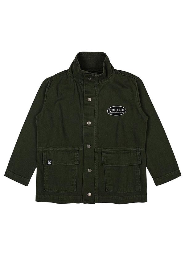 Youccie - Parka de Sarja Verde