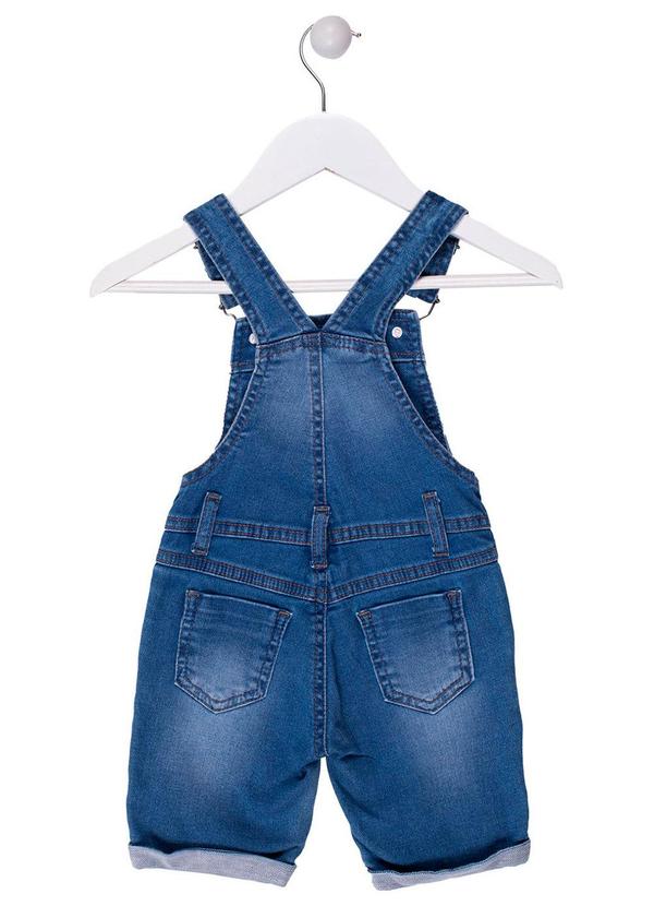 Milon - Jardineira Infantil Menino Jeans 2