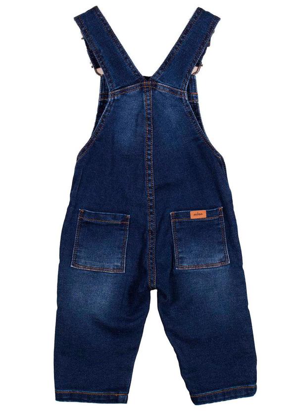 Milon - Jardineira Infantil Menino Jeans 2