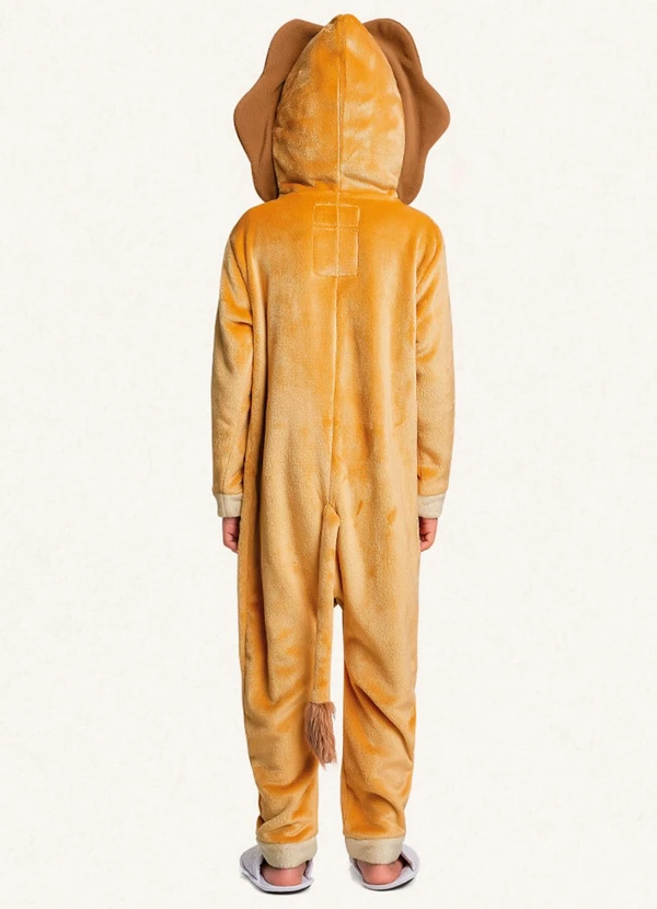 Fakini Kids - Kigurumi Leao Marrom 2