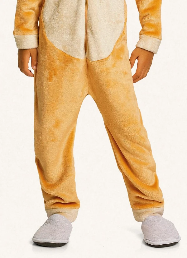 Fakini Kids - Kigurumi Leao Marrom 4