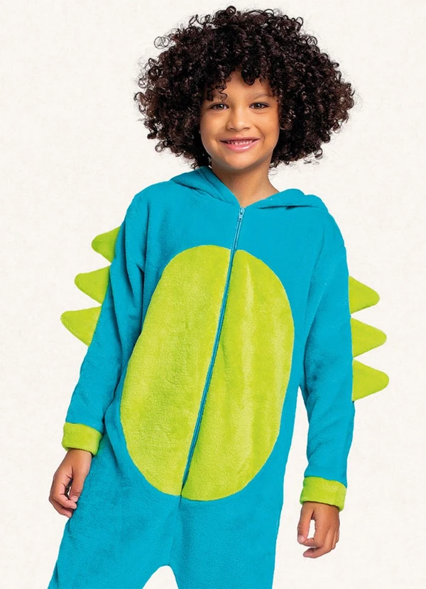 Fakini Kids - Kigurumi Mostro Azul 4