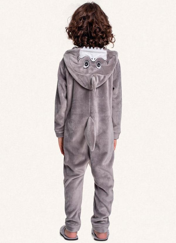 Fakini Kids - Kigurumi Tubarao Cinza 2