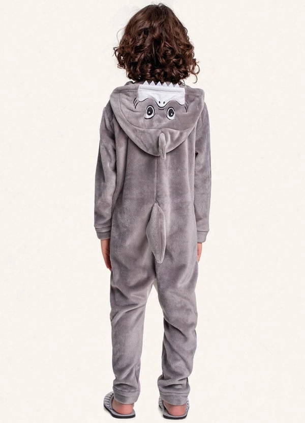 Fakini Kids - Kigurumi Tubarao Cinza 2