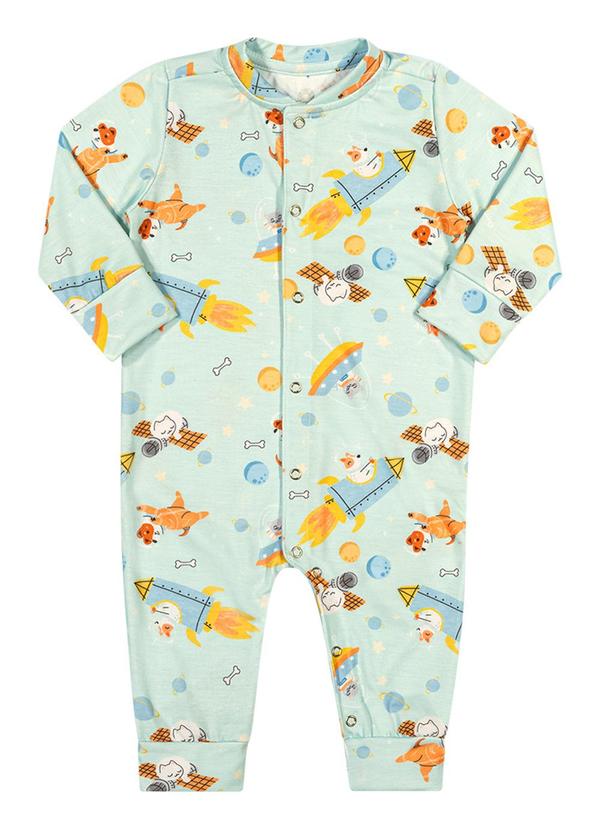 Alenice - Macacão Aventuras no Espaço Menino Verde 1