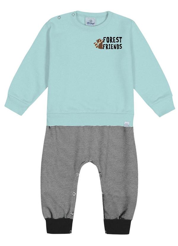 Abrange - Macacão Baby Verde