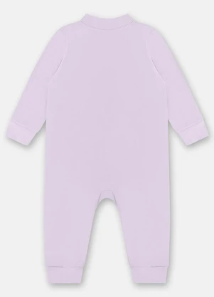Up Baby - Macacão Básico Unissex Bebê Roxo - UP BABY