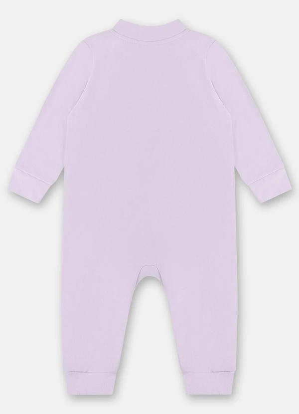 Up Baby - Macacão Básico Unissex Bebê Roxo 2