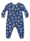 Quimby - Macacão Bebê Malha Thermosoft Marrom - variação:  