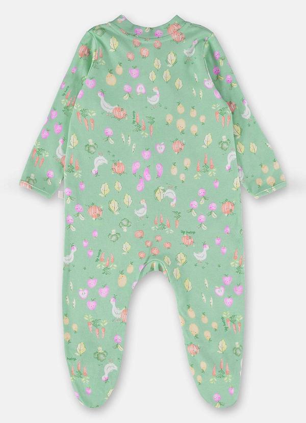 Up Baby - Macacão Bebê Unissex Comfy Verde 2