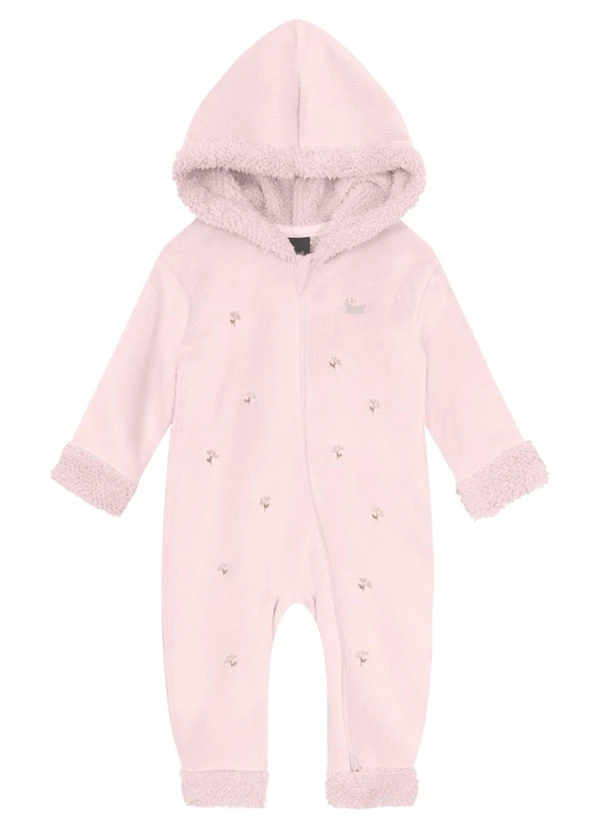 Brandili Mundi - Macacão Bebê Unissex de Cavalinho Rosa