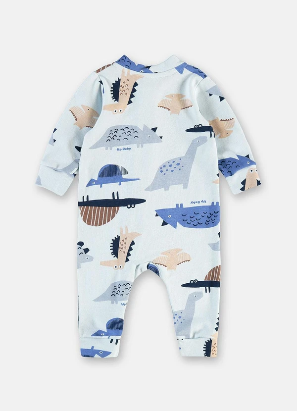 Up Baby - Macacão Bebê Zíper Frontal Estampado 3