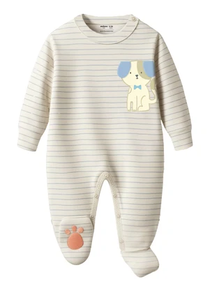 Malwee Kids - Macacão Cachorrinho Off White - MALWEE KIDS