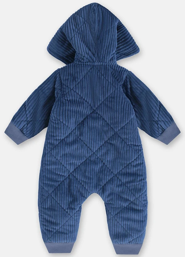 Up Baby - Macacão de Inverno para Bebê Azul 3