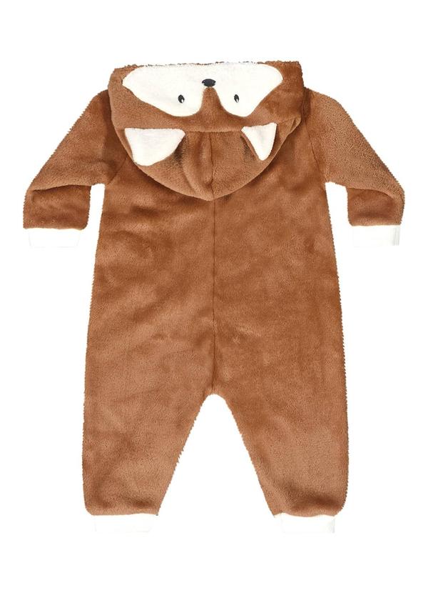 Quimby - Macacão de Raposa Unissex Bebê Marrom 4