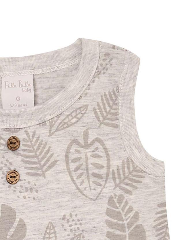 Pulla Bulla - Macacão Malha Cinza 2