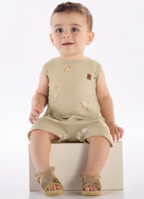 Pulla Bulla - Macacao Meia Malha Verde