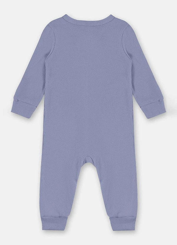 Up Baby - Macacão Nature Unissex Bebê Azul 3