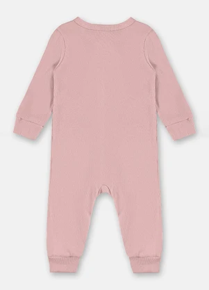 Up Baby - Macacão Nature Unissex Bebê Rosa - UP BABY
