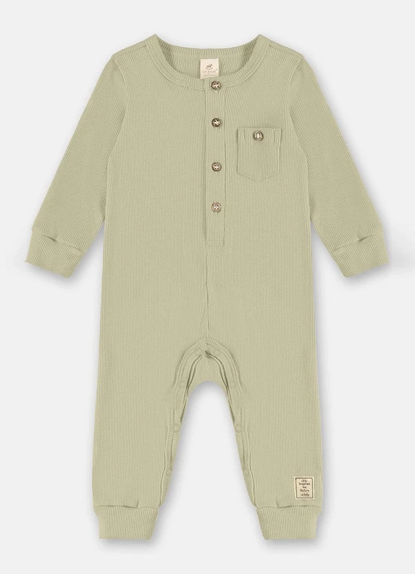 Up Baby - Macacão Nature Unissex Bebê Verde