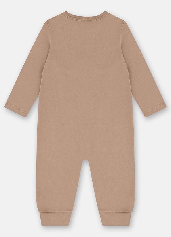 Up Baby - Macacão para Bebê Menino Marrom 2